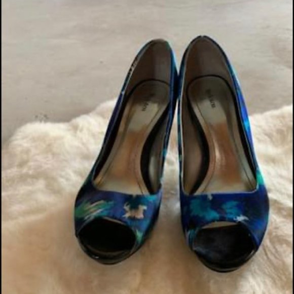 Multi colour (blue & green) high heel size 7 - Picture 3 of 3